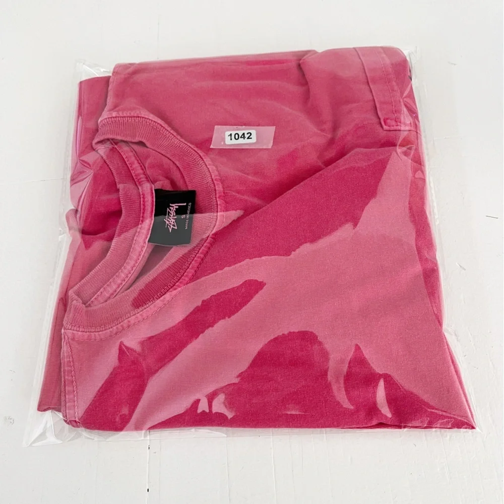 Stussy Dominos Short Sleeve Crewneck Graphic Tee Size Small Two Tone - Picture 5 of 5